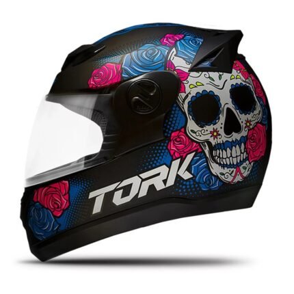 Capacete Fechado Evolution G7 Mexican Skull - Pro Tork