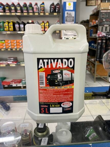 ativado limpeza pesada graxa