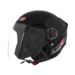 capacete new liberty 3 preto brilho aberto motoqueiro