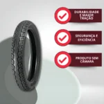 Pneu Traseiro Levorin Matrix 90/90-18 Reforcado Sem Camara