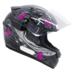 capacete moto ebf spark feminino preto