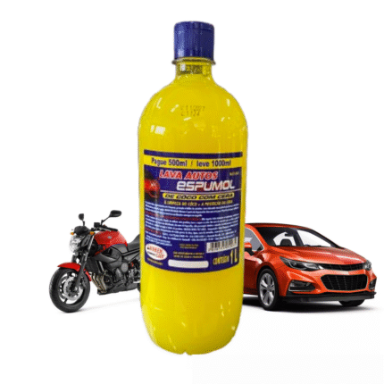shampoo espumol coco com cera automotiv