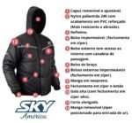 JAQUETA MOTO MOTOQUEIRO IMPERMEAVEL SKY AMERICA