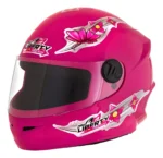 capacete infantil liberty four 4 kids rosa