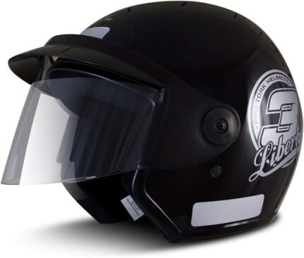 Capacete Aberto Pro Tork Liberty 3 Preto Brilho