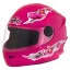 capacete infantil liberty four 4 kids rosa