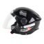 capacete new liberty 3 preto brilho aberto motoqueiro
